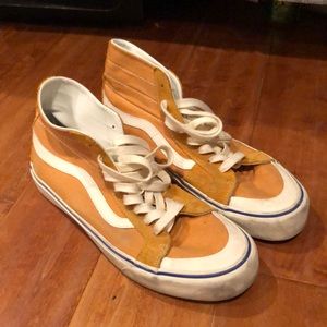 Yellow high tops (size 10)